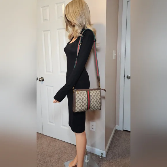 Authentic GUCCI Ophidia Supreme Web Crossbody - Picture 15 of 15